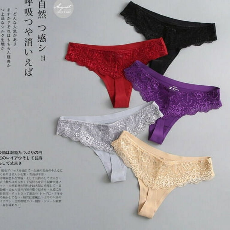 AUFU String Thong Underwear Women Seamless Underwear Sexy String