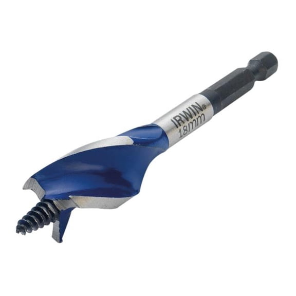 IRWIN - Blue Groove 6X Stubby Wood Bit 18 x 100mm