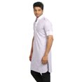 thumbnail image 3 of Saris and Things Kurta en Tissu de Coton Orchidée pour Hommes. Ce Produit Est Fait sur Commande., 3 of 5