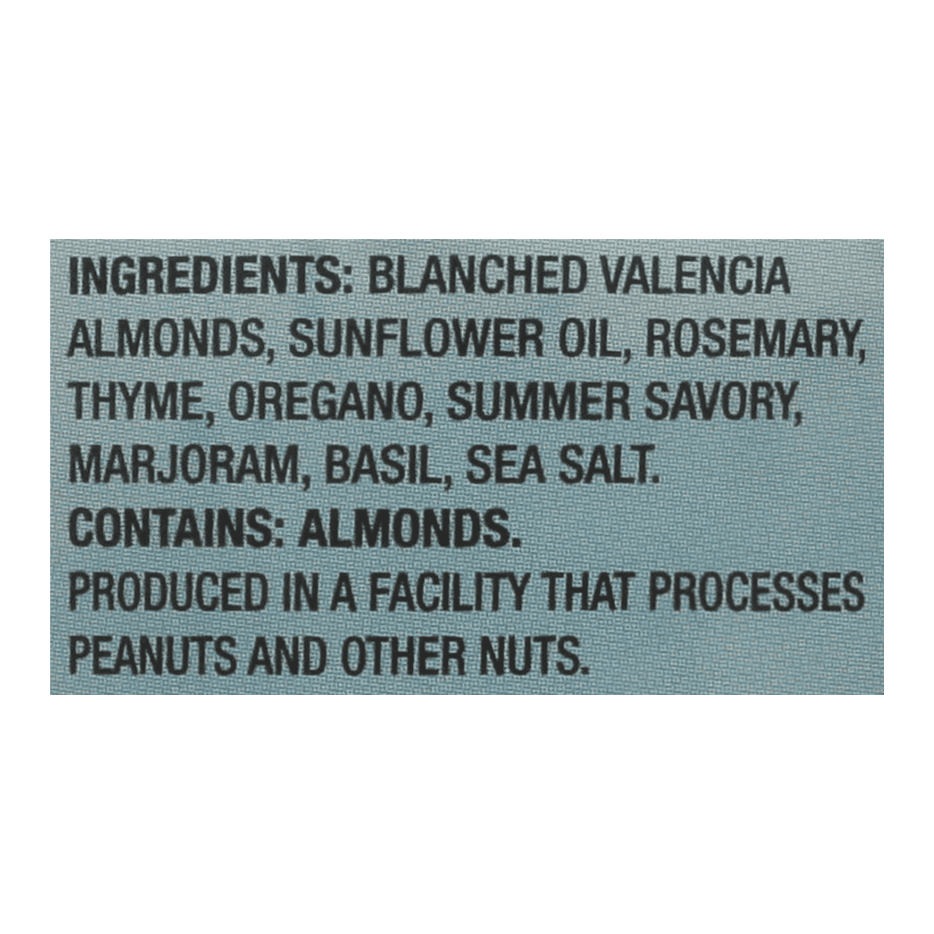 Bella Maria Valencia Almonds with Fine Herbs, 4 oz, 12 Pack