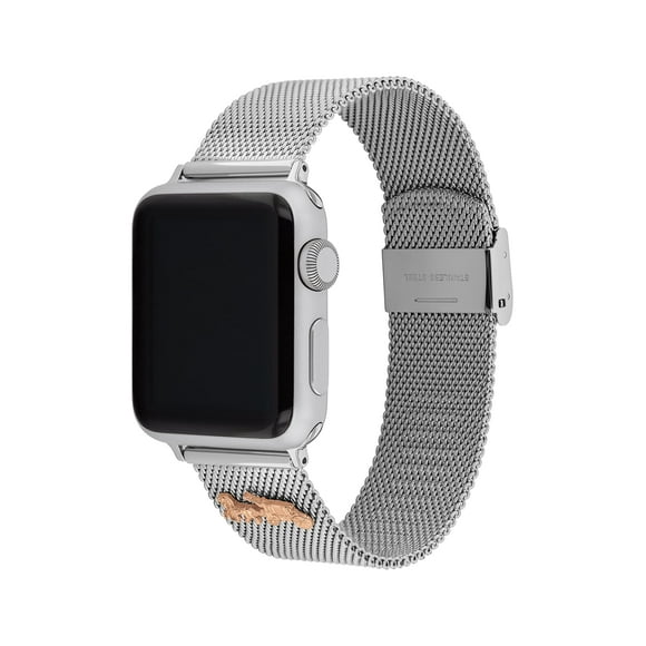Correa de reloj Coach para Apple Watch de 38 mm y 40 mm de acero inoxidable