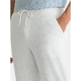 thumbnail image 4 of Athletic Works Men's and Big Men's Performance French Terry Open Leg Relaxed Sweatpants, Sizes XS-5XL, 4 of 5