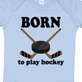 thumbnail image 4 of Inktastic Future Hockey Player Born to Play Hockey Boys Baby Bodysuit, 4 of 5