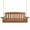 Oak Stain, variant on Amish Casual Heavy Duty Mission Treated Porch Swing, 6-Foot, Unfinished, 8Ft Chains, Without Cups