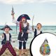 thumbnail image 4 of Bewildely Monedas de oro de pirata de 100 piezas, juego de fiesta colorido, moneda de utilería, juguete de moneda de juego, suministros Juguetes Moneda del color del pulgar Bolsa de malla, 4 of 6