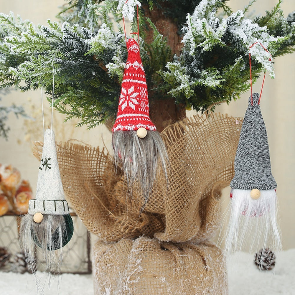 Christmas Angel Doll Toy Hanging Pendant Festival Ornament Xmas Tree Decor Craft 
