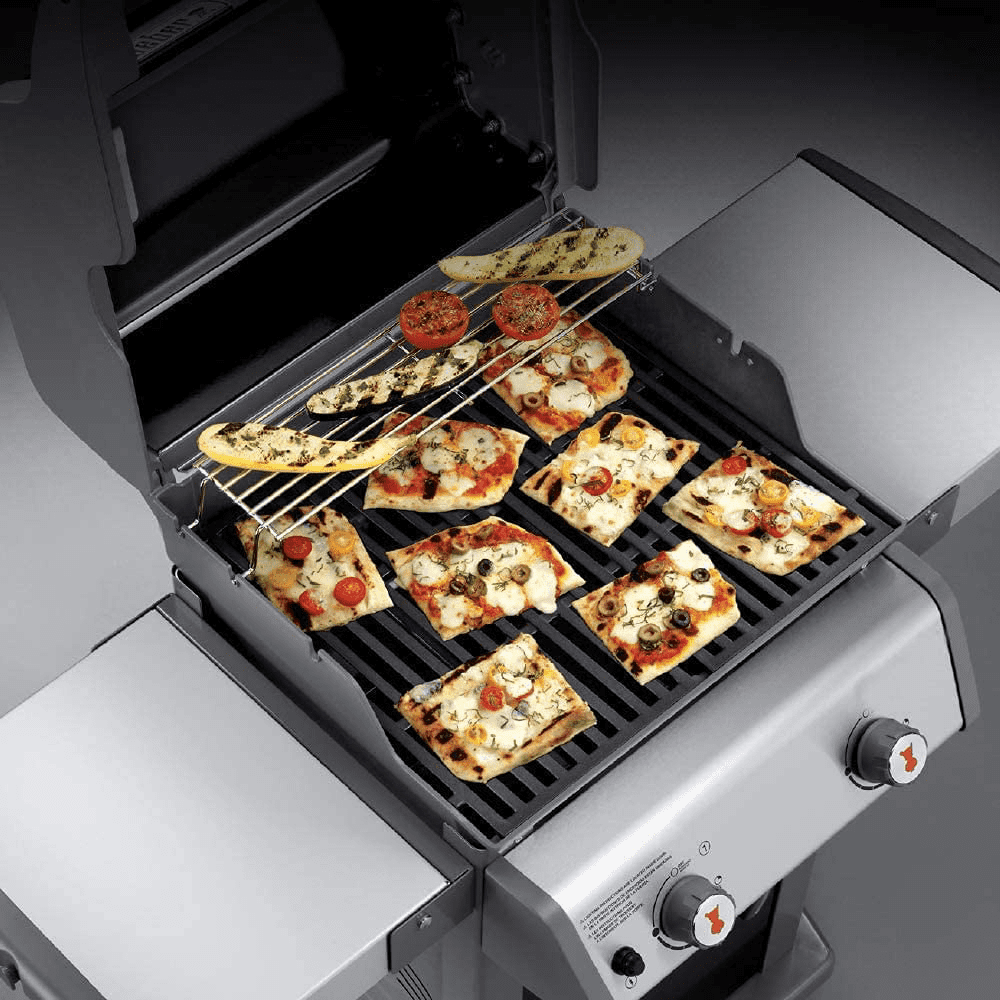 2 Pcs Nonstick 17.5X11-Inch Cast Iron Grill，Grill Grates & Racks,No Rust No Aging, Years of Durability, High Quality