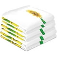 thumbnail image 4 of Soft Absorbent Reusable Kitchen Towels, Set of 4|28x18 in, Watercolor Gnome in Hat with Sunflower Dining Kitchen Living Room Tea Towels Dish Towels Decorative Towels, 4 of 7