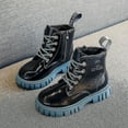 thumbnail image 5 of Kids Classic Outdoor Martin Rubber Boots Hiking Work Teenager Shoes N77, 5 of 5