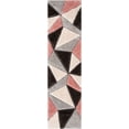 thumbnail image 6 of Well Woven Walker Pink Boxes 3D Textured Shag Runner Rug 2'7" x 9'10", 6 of 8