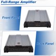 thumbnail image 4 of Ofertas Únicas Amplificador de Potencia para Automóvil de 6800 W 12 V Clase A/B Amplificador de Rango Completo Amplificador Estéreo de Audio para Subwoofer y Altavoces de Puerta, 4 of 7