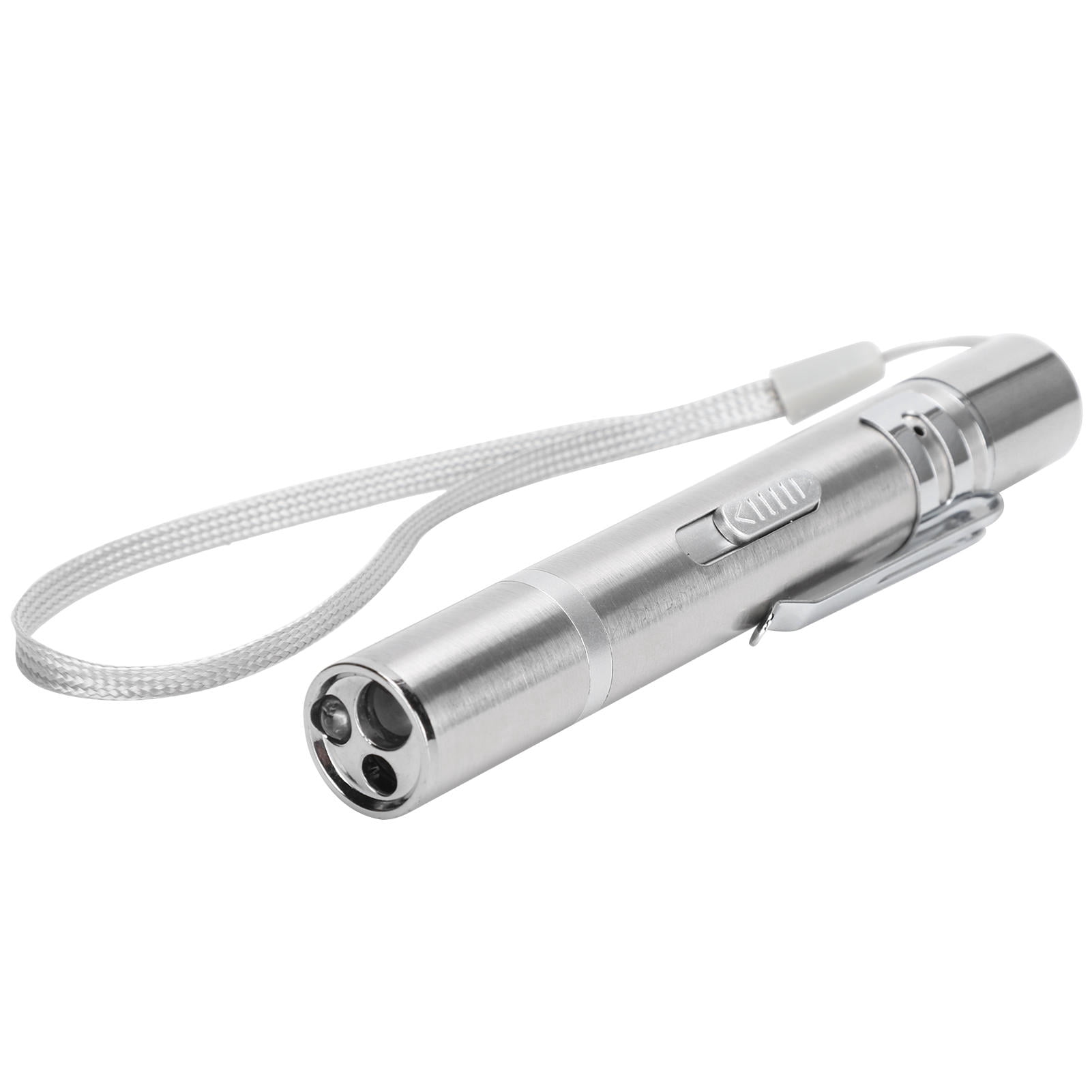 YAHHU 5‑in‑1 USB Rechargeable Cat Toy – Light Pointer, UV Skin Checker, Wheel Switch, Push‑Button, Lanyard Design