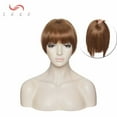 thumbnail image 3 of SEGO Clip in Bangs Hair Extensions with Temples Thick Synthetic Hair Clip in Forhead Topper for Women with Short Blunt Cut Full Fringe Small Toupee Hairpiece for Hair Loss Thinning Hair, 3 of 6