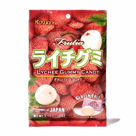 NineChef Bundle - Kasugai Gummy Candy Random 12 Flavor Random Pickup 12 Flavors total 12 bags Plus NineChef Coffee Spoon , Product of Japan, Gluten Free