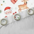 thumbnail image 4 of jejeloiu Kawaii Santa Claus Black Out Curtains,Merry Christmas Curtains Pack of 2 (42x63 Each),Xmas Reindeer Gifts Bedroom Curtains For Children,Lightweight Room Decor, 4 of 6
