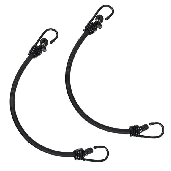 FRCOLOR  2 Pcs Heavy Duty Bungee Cords Elastic String with Hook