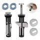 thumbnail image 2 of Tornillos de fijación para asiento de inodoro, fácil instalación, kit universal de pernos para asiento de inodoro, kit de tornillos para asiento de inodoro, 2 of 8