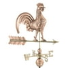 Good Directions Rooster Weathervane, Pure Copper - 25"L