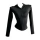 thumbnail image 1 of Camisa de protección solar con capucha para mujer, sudadera con capucha portátil para senderismo al aire libre y ciclismo, 1 of 9