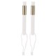 thumbnail image 1 of 2pcs Eyelash Cleaning Brush Soft Hair False Eyelash Extension Cleansing Brush (White), 1 of 5