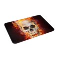 thumbnail image 4 of KLL Satanic Skull Print Front Door Mat Indoor Outdoor Entrance, Non-Slip Mat All-Weather Doormat Indoor Outdoor Rug Patio Porch Entryway Mat, 23.6''x15.7'', 4 of 7