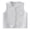Blue, variant on Coerni Toddler Girls Star & Moon Quilted Vest Snap-On V-Neck Gilet Soft Comfy Baby Kids Spring Fall Warm Clothes Tops