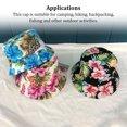 thumbnail image 4 of Guardurnaity Sombrero de cubo para mujer, ala ancha, para playa, portátil, para viaje, protección solar, regalo, pesca, ropa al aire libre, Protector de Sombreros Rosado Guardurnaity AP011885-03, 4 of 6