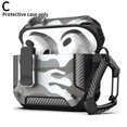thumbnail image 6 of Headphone Case for AirPods 4rd Generation Case Cover, Hard Shell Protective Armor with Lock, Camouflage Starry Sky Carbon Fiber Pattern Headphone Protective Cover, 6 of 9