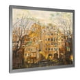 thumbnail image 2 of Designart 'Russian City Yard Landscape' Traditional Framed Art Print, 2 of 4