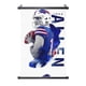 thumbnail image 1 of Cuadro colgante de PVC negro personalizado del equipo de fútbol Bills Football, varios tamaños, decoración de interiores, cuadro para colgar en la pared, cuadro decorativo para mesita de noche, 1 of 7