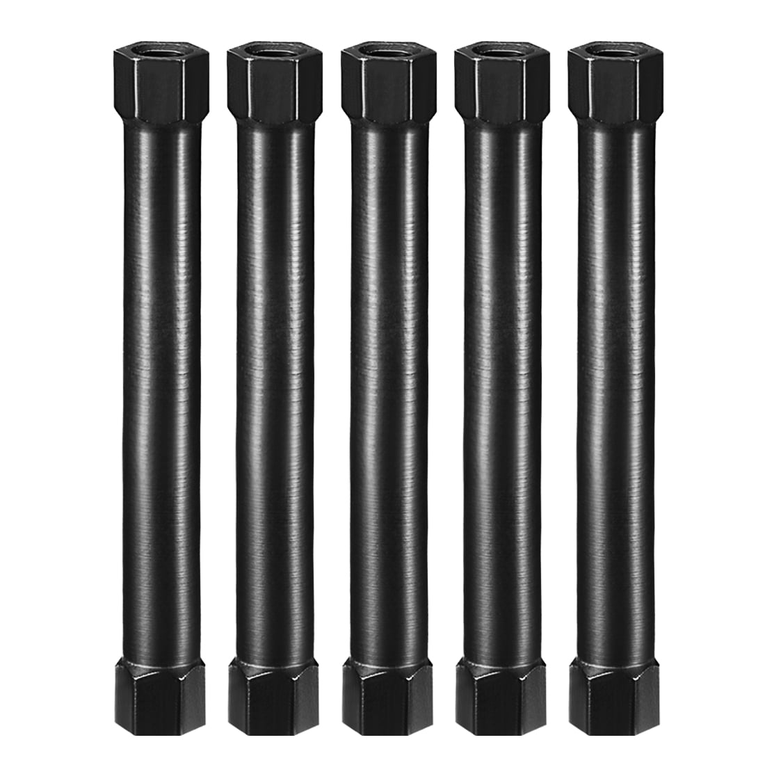 20PCS M3 Standoff Round Spacer Aluminum female to male Black Hex Quadcopter