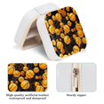 thumbnail image 5 of Basketball Travel Portable Square Jewelry Box Earrings Necklaces Bracelets Organizer for Girls and Women, 5 of 7