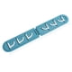 thumbnail image 2 of Toystoory Soporte para perchero montado en la pared, ganchos para llaves, colgador, organizador de almacenamiento colgante para baño y cocina Almacenamiento y organización del hogar azul abdominales, 2 of 6