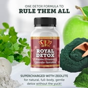 Zeo Health Royal Detox Heavy Metal  Body Detox Cleanse Capsules, 90 Count