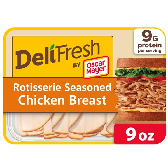Oscar Mayer Deli Fresh Rotisserie Seasoned Chicken Breast, 9 oz Pack