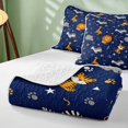 thumbnail image 4 of Erosebridal Lion Quilt Full for Boys Girls, Safari Animals Full Bedspread Sets, 3-Piece 1 Coverlet and 2 Pillowcases, 4 of 7