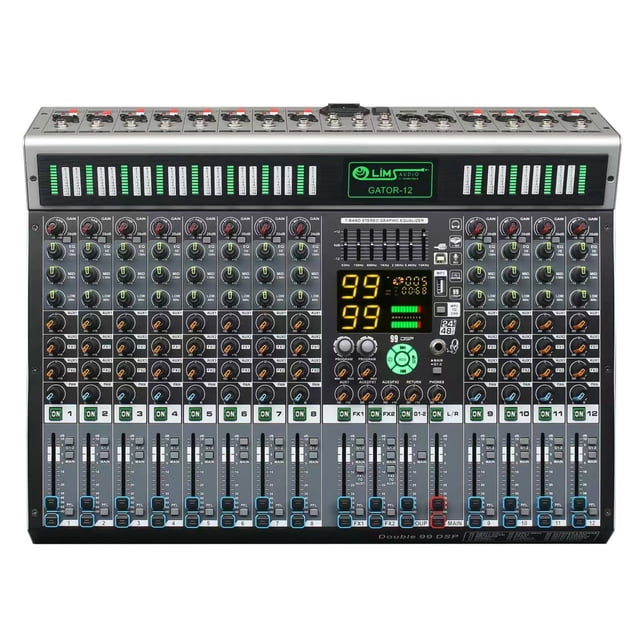 Mezcladora Pasiva GATOR-12 LiM Audio by Soundtrack de 12 Canales