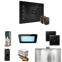 Mr Steam XDream Max Steam Shower Ctrl Pkg w/iSteamX Control and Steamhead in Black OilRubBronze