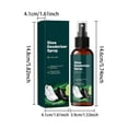 thumbnail image 3 of MMJ Shoe Deodorizer Spray 100ml for Sneakers Boots Foot Odor Eliminator for Shoe Cabinet Gym Bag, 3 of 9