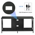 Behost TV Stand for TV up to 65 inches, TV Console Table with Led