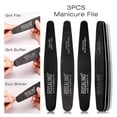thumbnail image 3 of Yeacher ROSALIND Nail Tool Kit Manicure Pedicure Tools Nail Brush Sanding Nail Files Stainless Steel Nail Pusher Dead Skin Fork Sponge Nail File for Nail Care, 3 of 7