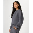 thumbnail image 4 of Hanes Ultimate Men's Heavyweight Fleece Crewneck Sweatshirt Charcoal Heather 3XL, 4 of 8