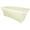Ivory, variant on Wedding Linens Inc. (200 GSM) Premium 5 FT Rectangular Spandex Stretch Fitted Table Cover Tablecloths - Navy Blue