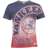 Men's Mitchell & Ness Multi New York Yankees Come Out Swinging T-Shirt