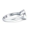 thumbnail image 2 of Bezel Set 7mmX7mm Cushion Women Engagement Ring Cubic Zirconia 925 Sterling, 2 of 5