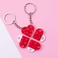 thumbnail image 4 of Porte-Clés Cœur en Briques Parfait Cadeau de la Saint-Valentin, 4 of 5