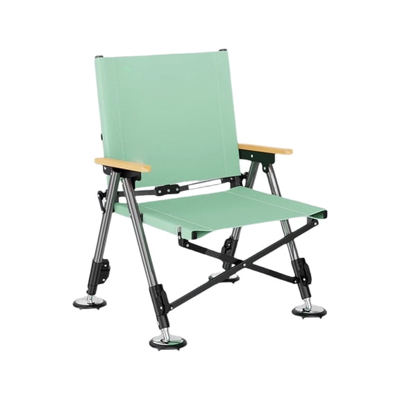 HannLk Camping Chair Bidirectional Folding System Steel Frame Outdoor Leisures Use