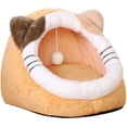 thumbnail image 1 of Vier Jahreszeiten Cat Litter Otoño e Invierno Cat Litter Kennel Winter Cat Litter Kennel Suministros para mascotas extraíbles y lavables Amarillo M JAMW Sencillez, 1 of 5