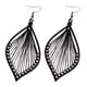 thumbnail image 4 of 1 par de aretes bohemios hoja cuelga pendientes joyería bohemia para mujeres, 4 of 5