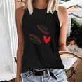 thumbnail image 1 of LSLJS Débardeurs pour Femmes Débardeurs Décontractés à Imprimé pour Femmes Coupe Ajustée Col Rond Sans Manches Chandails à Blocs T-Shirts Hauts Hauts Chemisiers, 1 of 5